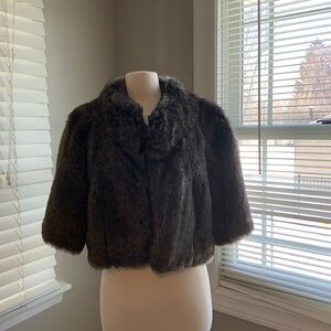 Elegant Faux Fur Jacket